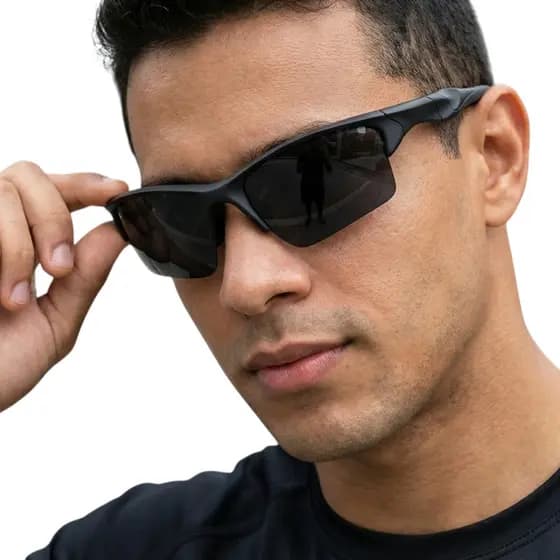 Óculos De Sol Masculino Esportivo Com Proteção UV 400 Leve Para Caminhada, Corrida E Ciclismo MD-01