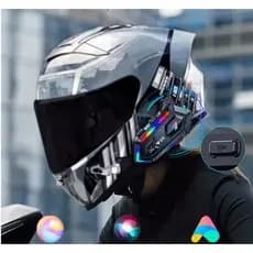 Fone De Ouvido Capacete Moto Bluetooth Sem Fio