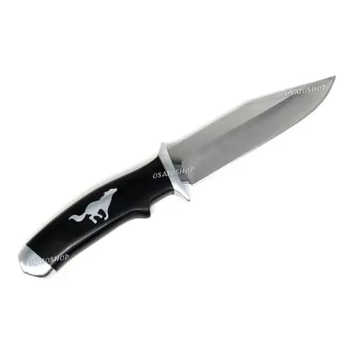 Faca Osato Churrasco Pesca Afiada Modelo Luxo C/ Bainha Nylon