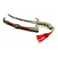 Espada Decorativa Em Metal, Rica Em Detalhes Tam. 58cm Hk988 REF:02J0