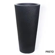Vaso de Planta Decorativo Reciclável em Polietileno 40cm altura