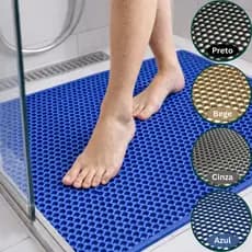 Tapete Antiderrapante Banheiro Box Piscina Sauna Sanitários Lavabo Lavanderia tapete emborrachado