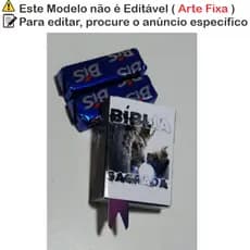 Mini Bíblia Lembrancinhas para Jovens 70 Un – Lembrancinha para Congresso, Culto Cristãos - Leão coroado - cod. Lc01