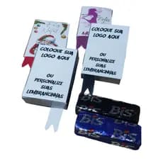 Lembrancinha Personalizável Mini Livro Porta Bis – Caixinha Editável para Eventos - Lembrancinhas Editáveis | Le01