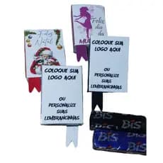 Lembrancinha Editável Mini Livro Porta Bis – Ideal para Eventos e Datas Especiais Lembrancinhas Editáveis | LE01