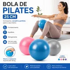 Bola de Pilates Overball Yoga Fisioterapia Fitness 25cm