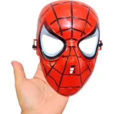 Mascara Homem Aranha Super Heroi Plastico Infantil Cosplay