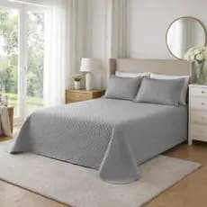 Cobre Leito Colcha Matelado Ultrassonico Solteiro, Casal e Queen Feminino e Masculino Varias Cores