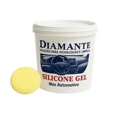 Silicone Automotivo Gel Plus 3,2kg - Proteção Completa e Brilho Extra + Aplicador Incluso