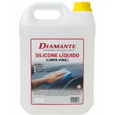 Silicone Líquido Automotivo Diamante 5L – Brilho Intenso e Proteção para Vinil e Plásticos