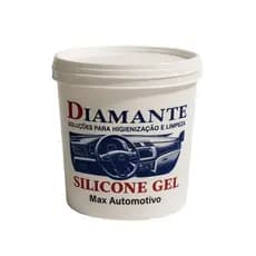 Silicone em Gel Diamante 3.2kg – Renovador de Plásticos e Borrachas | Alto Brilho e Proteção