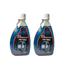 Kit 2x Pretinho para Pneus 500ml – Efeito Pneu Molhado – Hidrata, Protege e Dá Brilho Molhado