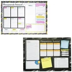 Bloco Planner Planejamento Semanal Fofo com 55 Folhas - Win Paper/ WX Gift