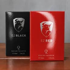 Kit 2 Perfume Masculino Eau de Toilette 100ml Marcante Intenso Alta Fixação