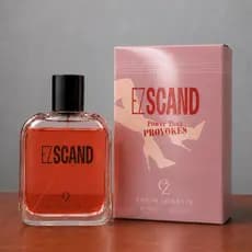 Perfume Feminino 100ml Ez Scand Doce Marcante Cheiroso Eau De Toilette Alta Fixação