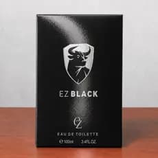 Perfume Masculino Amadeirado Ez Black 100ml Eau De Toilette Alta Fixação