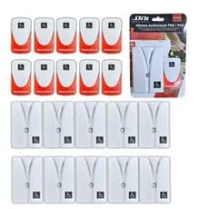 Kit 10 Alarme Campainha de Emergência para Banheiro PNE PCD e Idosos Sem Fio Bivolt DNI4241