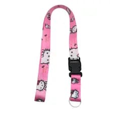 Cordão Moto Pescoço Fecho Engate Rápido Hello Kitty