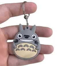 Chaveiro Emborrachado Alto Relevo Totoro