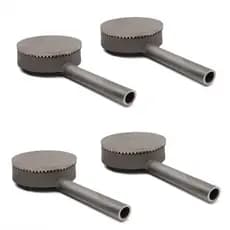 KIT 4 QUEIMADOR PALMATORIA MEDIO PARA FOGÃO INDUSTRIAL 130mm