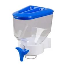 DISPENSER PRÁTICO DE PAREDE P ALIMENTOS DISPONIVÉIS NAS CORES BRANCO , AZUL , PRETO ,PRATA E VERDE