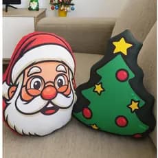 Almofadas Natal papai noel, arvore de natal, sino-decorativa sofa