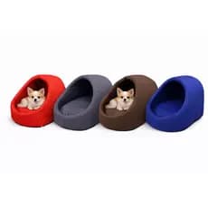 Cabana Cama Barraca Tenda Toca Iglu Colchonete Almofada  Removível Lavável Pet Para Cães Cachorros