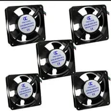 5X Micro Ventilador 120x120 Bivolt Fan Cooler Ventoinha 120x120x38 110/220v.