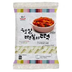 Massa Topokki Coreano 600g Yopokki Bolinho de Arroz Coreano Tteokbokki