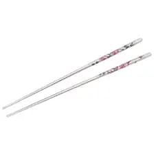 Hashi Metal Coreano Flor de Sakura 1 Par