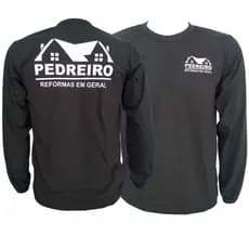 Camiseta De Trabalho Pedreiro Uniforme Profissional Autônomo