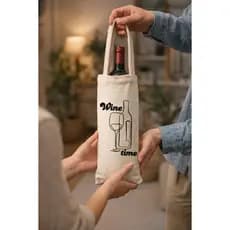 Porta Garrafa Ecobag Bolsa Sacola para Vinho