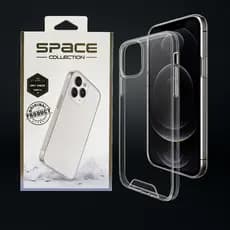 Capa Case SPACE Acrilica e Silicone TPU p/ IPhone 16 PRO MAX 15 14 13 12 11 Xr xs 7 8 plus