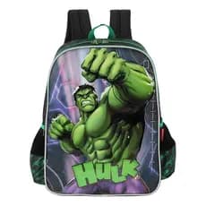 Mochila Costas Infantil Escolar Marvel Avengers Hulk Luxcel