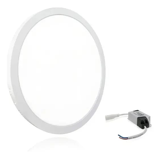 Plafon Sobrepor Redondo Led 25w Painel Bivolt 30x30