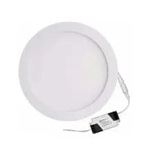 Kit 2 Painel Plafon Embutir Redondo Led 18w Bivolt 22x22