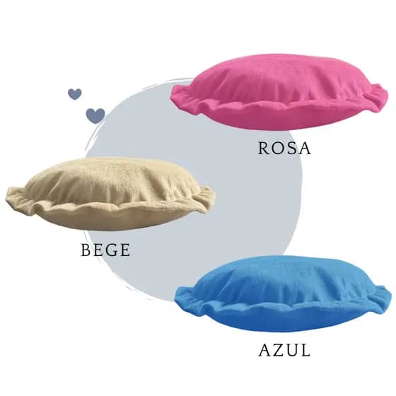 ALMOFADA DE PELUCIA  PARA TOCA PET