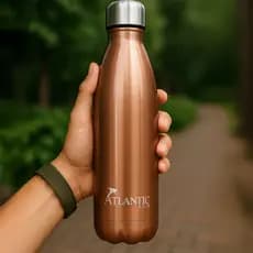 Garrafa Térmica 1000ml Aço Inox, Isolamento Térmico Quente e Frio para Academia, Viagem e Uso Diário
