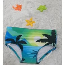 Sunga Slim de praia, piscina, infantil com estampas