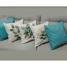 Kit 5 Capas para almofadas, decoração, sofá