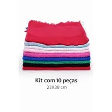 KIT com 10 Toalhas Higiênicas, Social, de mão.