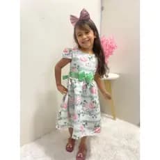 Vestido de Festa Luxo, infantil, 0 a 6 anos, menina