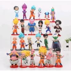 Boneco colecionáveis Dragon Ball clássico miniaturas Picolo/Gohan/Goku GT Action Figure super Z
