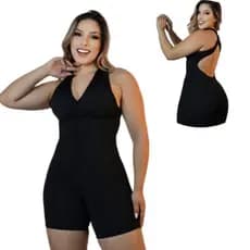 Macaquinho Macacão Fitness Academia EXCELENTE QUALIDADE