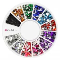 Disco De Strass Gota 2 X 3mm Decoração De Unhas