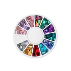 Disco Pedrarias Centrais - #46 Gotas 5x8mm Para Decoração De Unhas