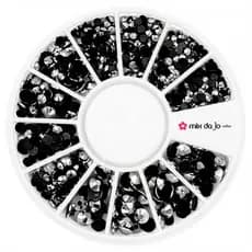 Disco De Pedrarias Strass - Prateado 2, 3 E 4mm Decoração De Unhas