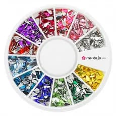 Disco De Strass Gota 2 X 4mm Decoração De Unhas