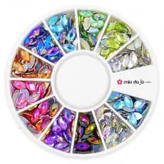Disco De Navete 3 X 6mm Decoração De Unhas