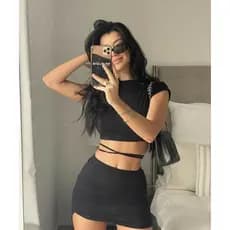 Blusa Cropped Feminino Manga Curta De Amarrar